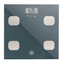 Fitness Tracker BMI badrumsvåg 150 kg svart