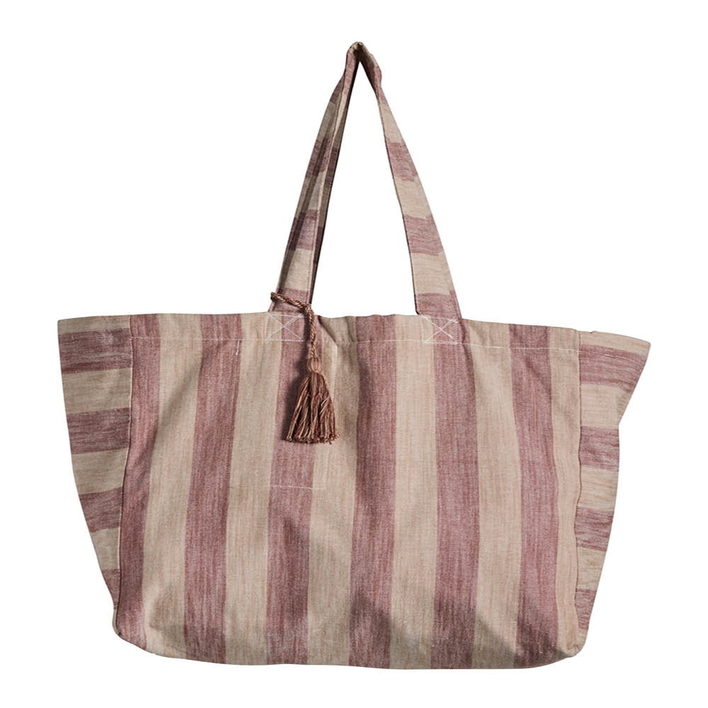 Lene Bjerre Felima handlenett 50x25 cm tigers eye/rose tan