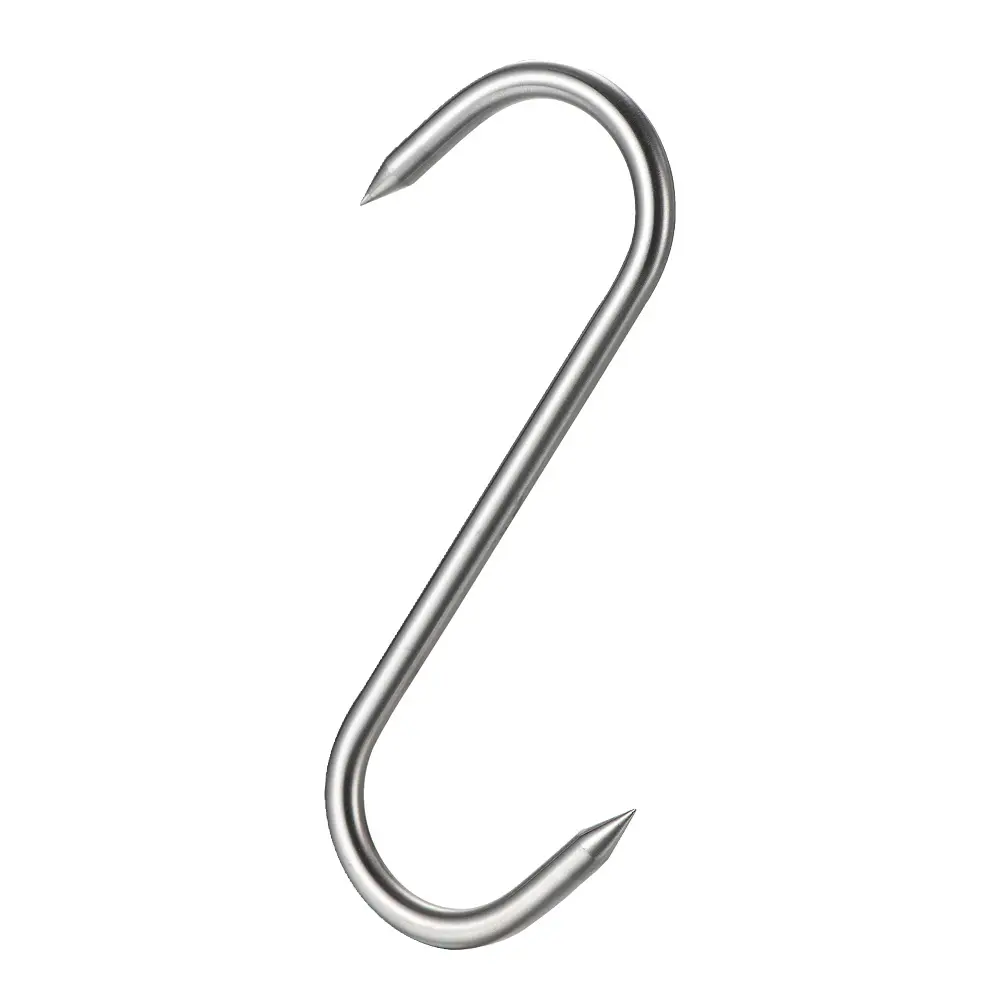 Basis S-krok kjøttkrok 13 cm stål