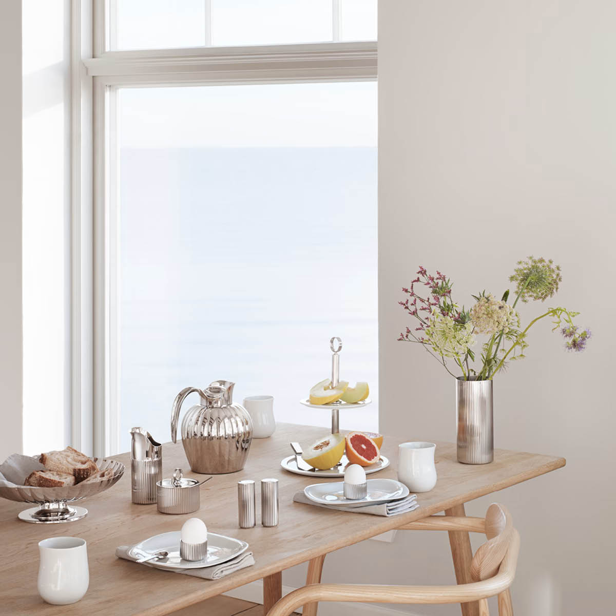 Georg Jensen Bernadotte Vas 26 cm