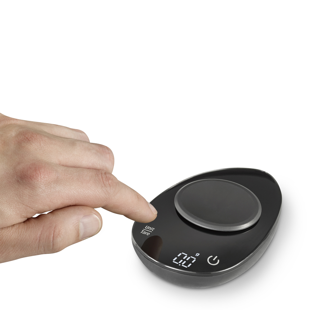 Caso Minikjøkkenvekt rustfritt stål