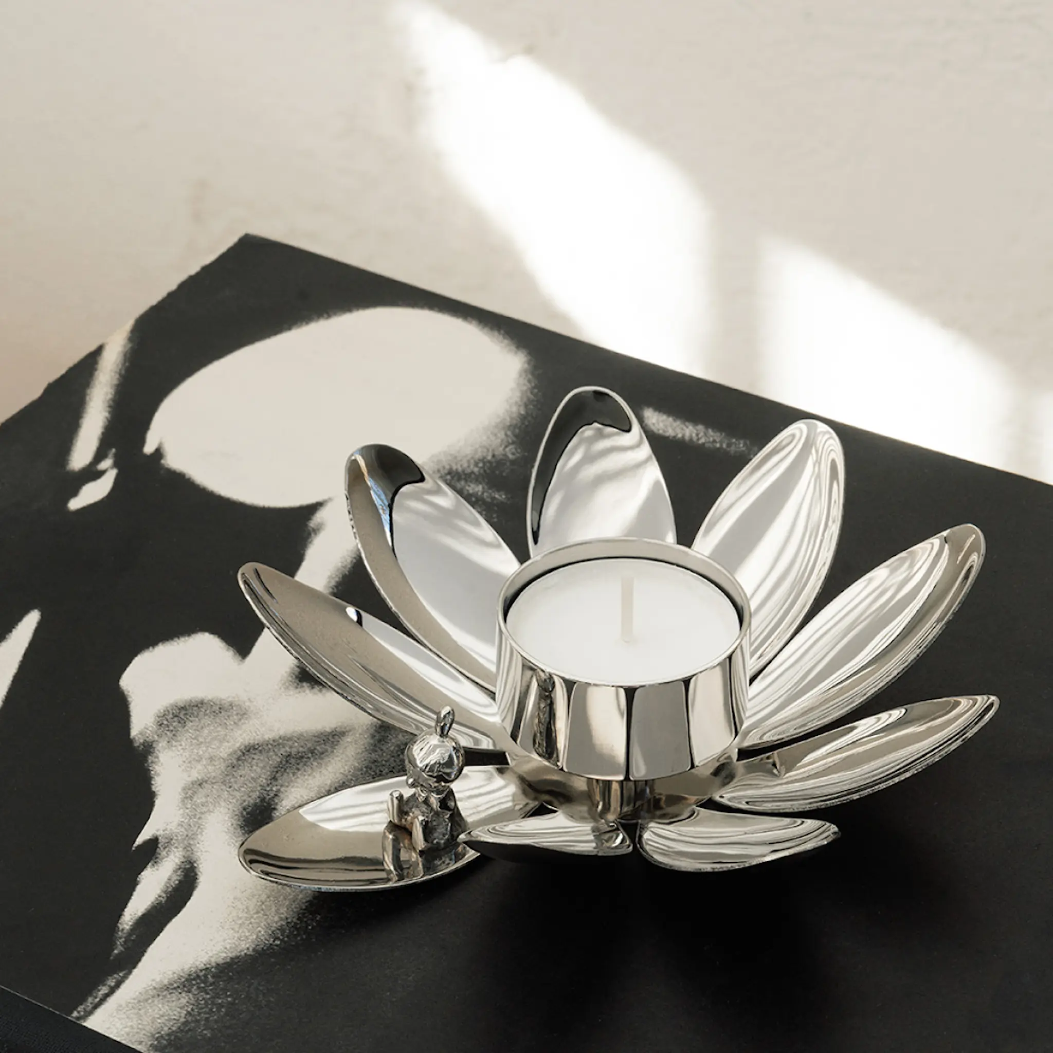 Hilke Hilke x Mumin ljusstake Lilla My förnicklad mässing