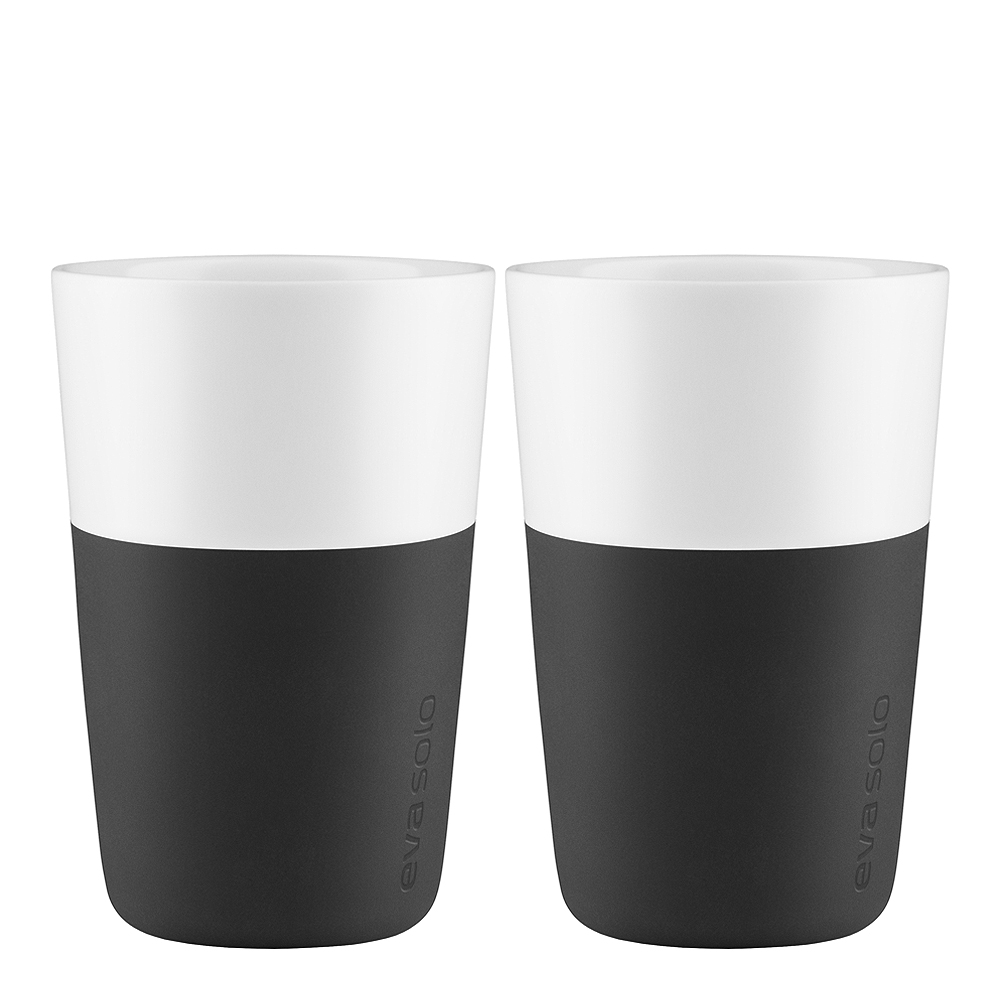 Eva Solo - Caffe Lattemuki 36 cl 2 kpl Carbon Black
