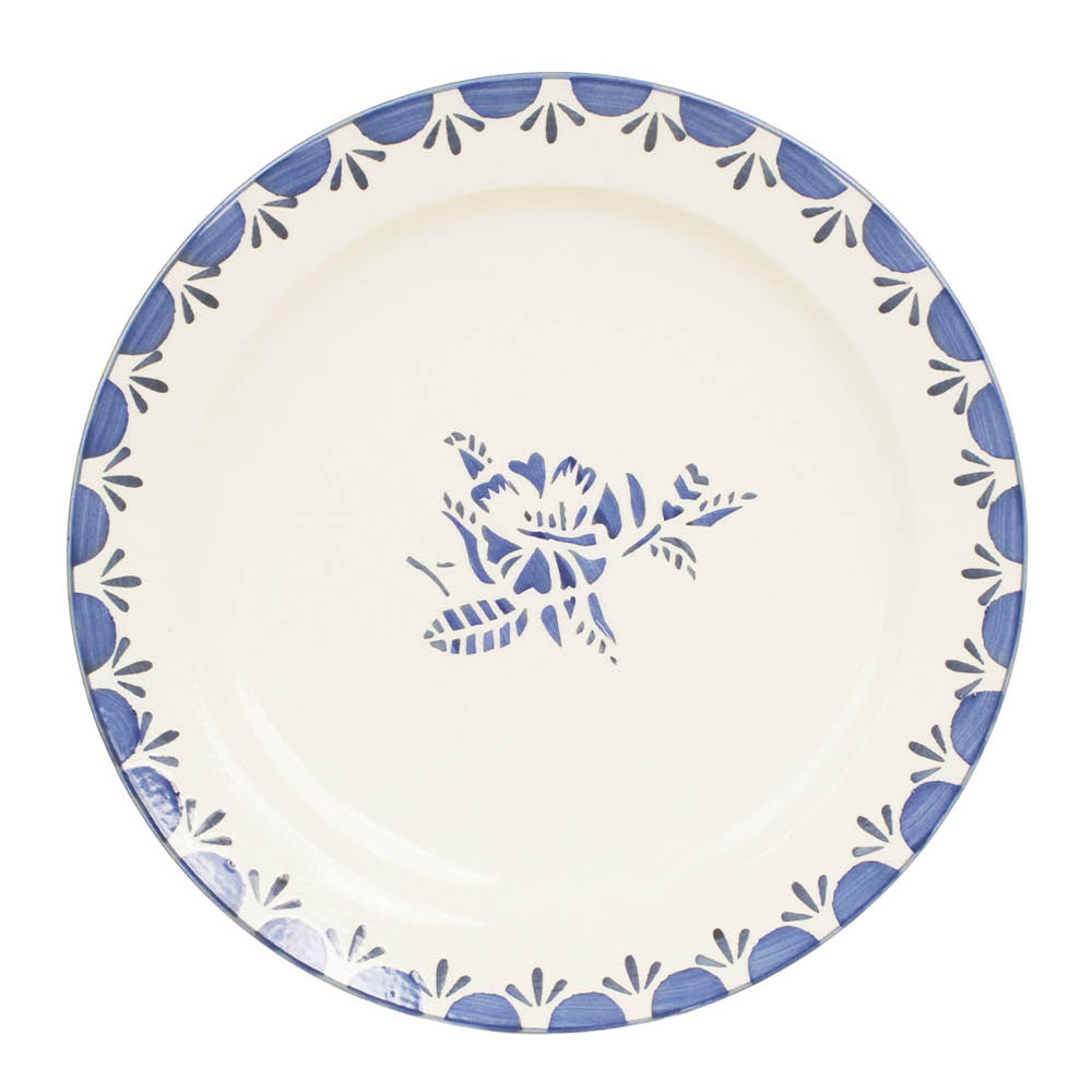 Strömshaga Marion tallrik 26 cm Kukka Sininen