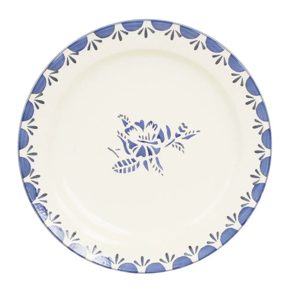 Marion tallrik 26 cm Kukka Sininen