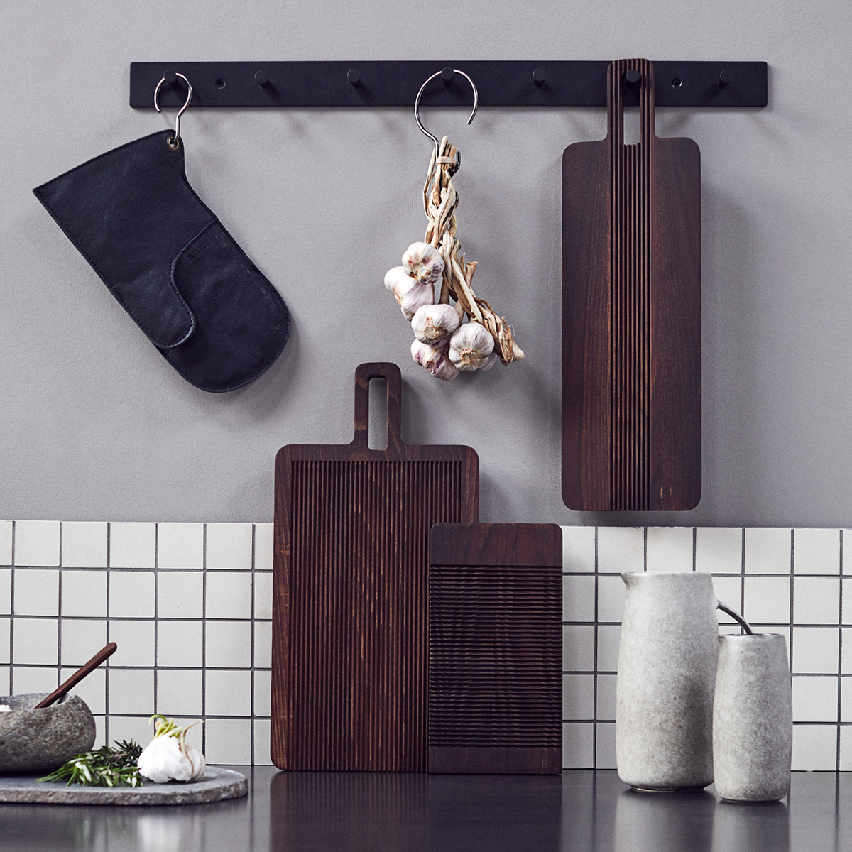 Muubs Yami Leikkuulauta 44x22 cm Ruskea