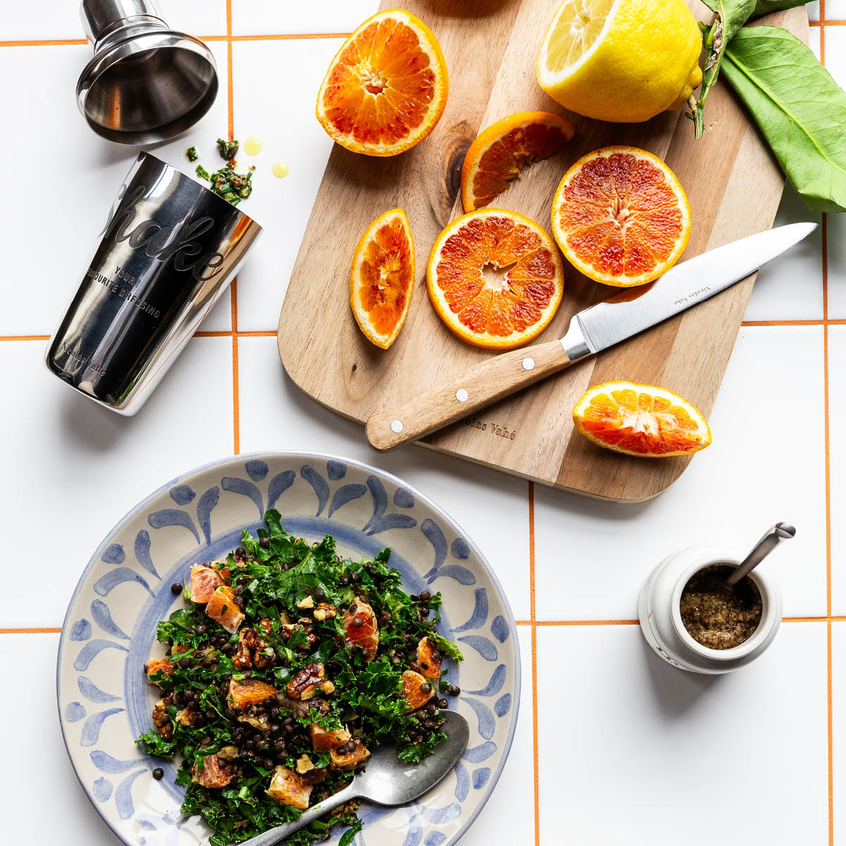 Nicolas Vahé Shaker 30 cl 17 cm silver