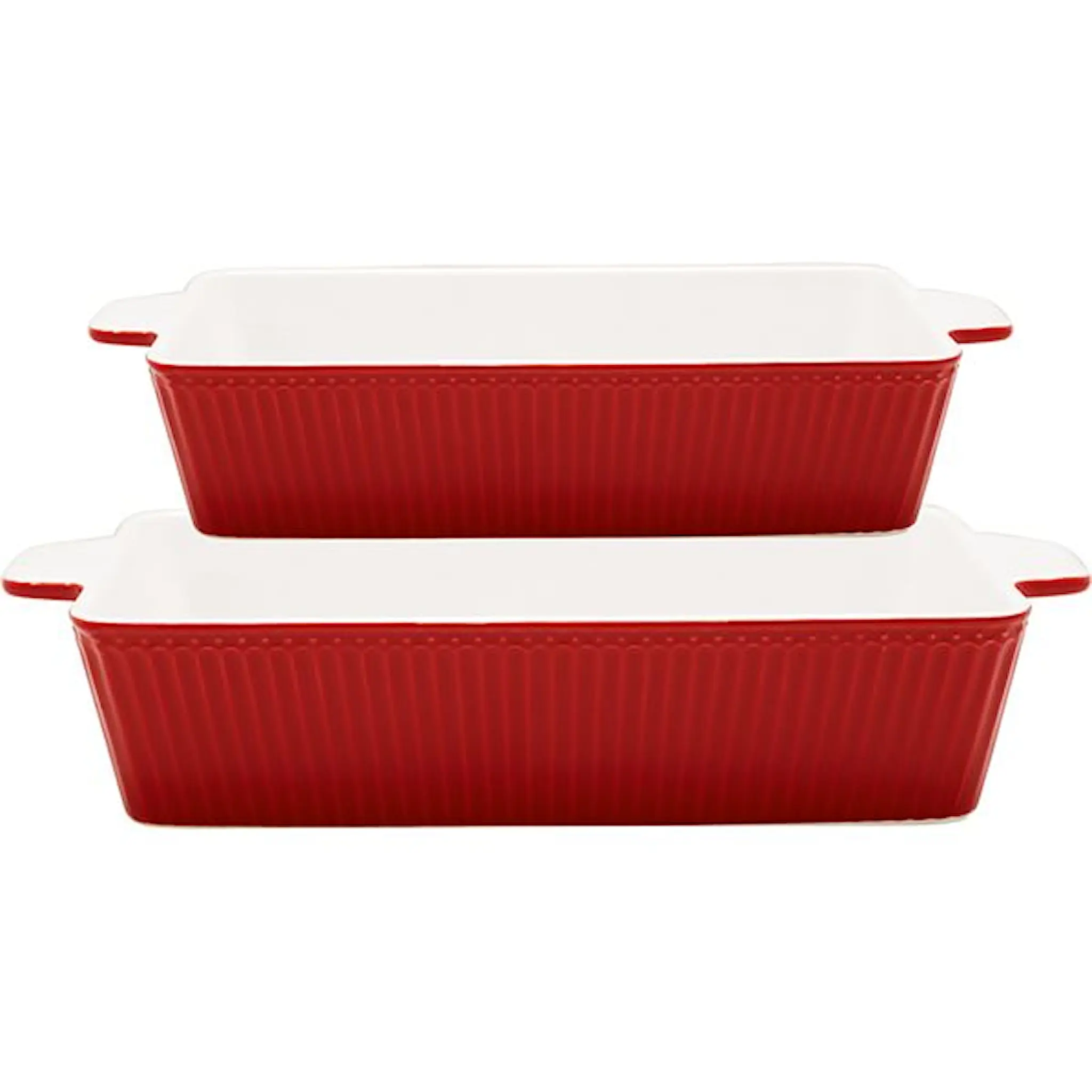 GreenGate Everyday Alice ugnsformset 27+36 cm red