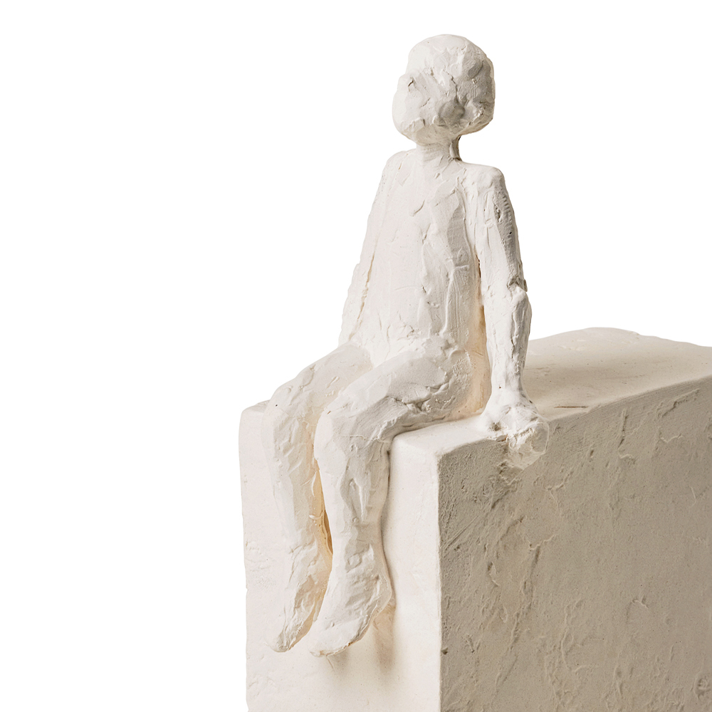 Kähler Astro Jomfruen 21 cm hvit