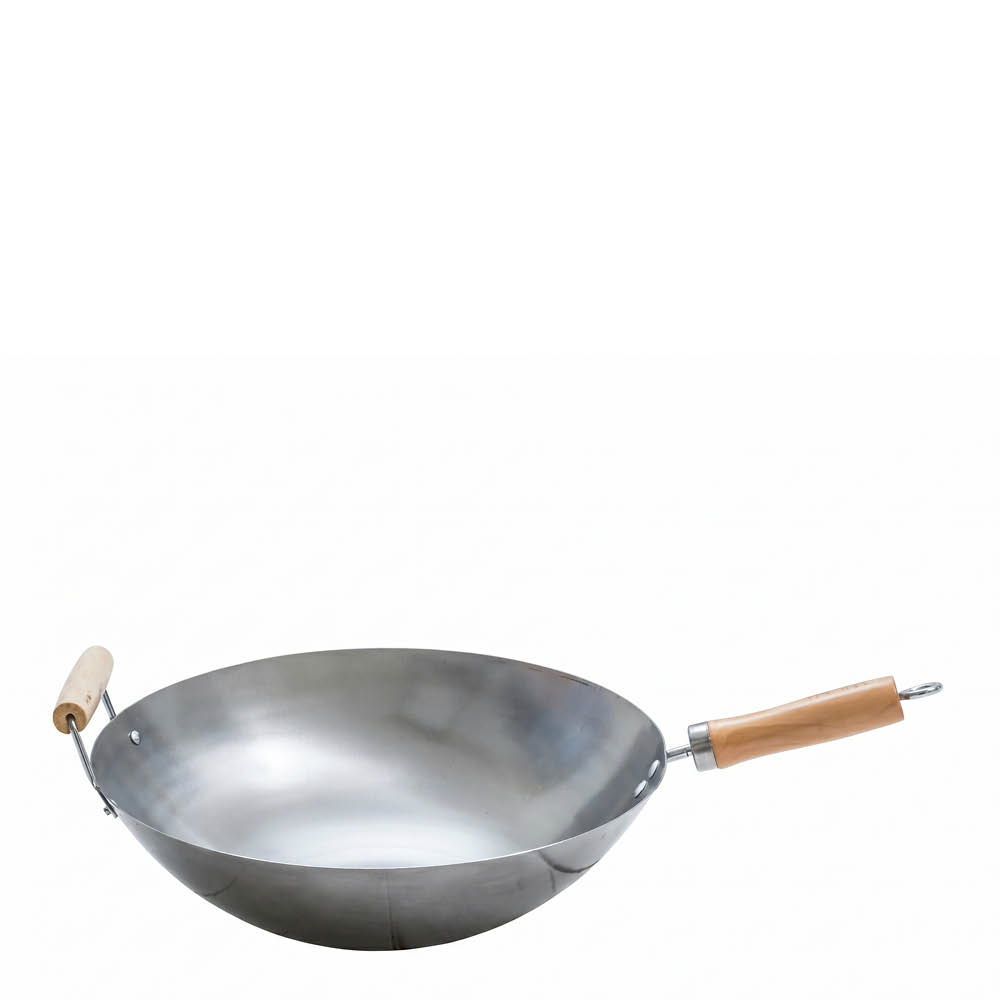 Hot Wok Wokpanna 35 cm kolstål