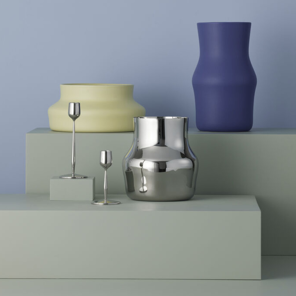 Gense Dorotea Vas 18x9,5 cm Blankt stål