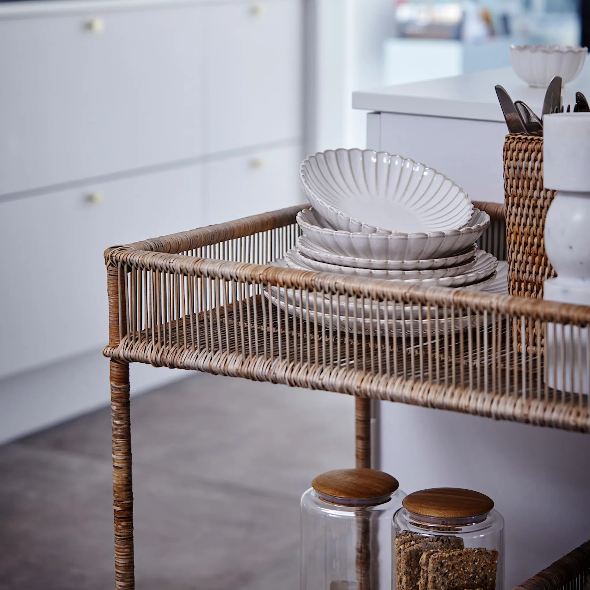 Lene Bjerre Norah serveringsvagn 90x46 cm