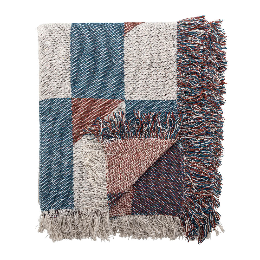 Bloomingville True pläd 160x130 cm flerfärgad