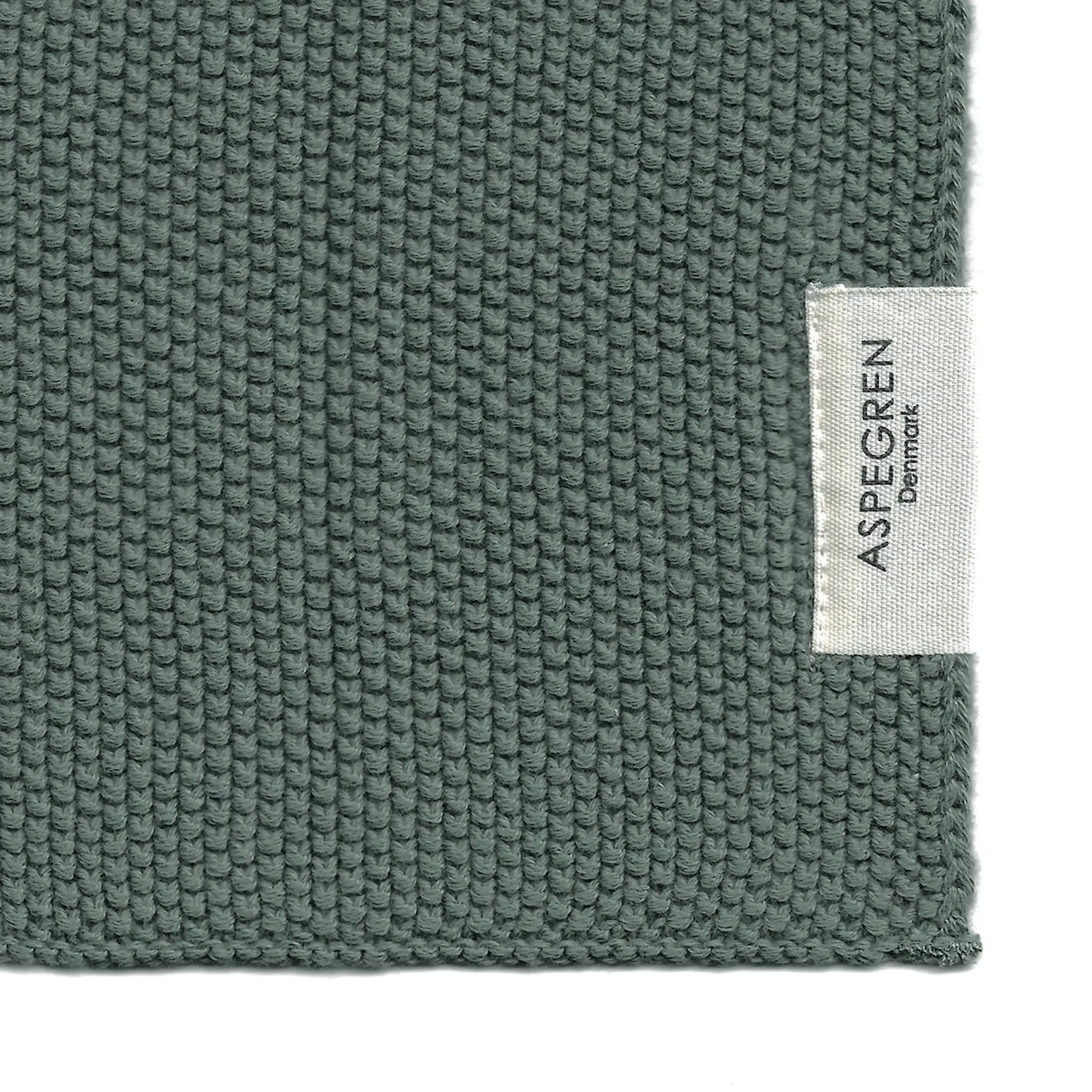 Aspegren Solid disktrasa stickad 26x26 cm 2-pack pine