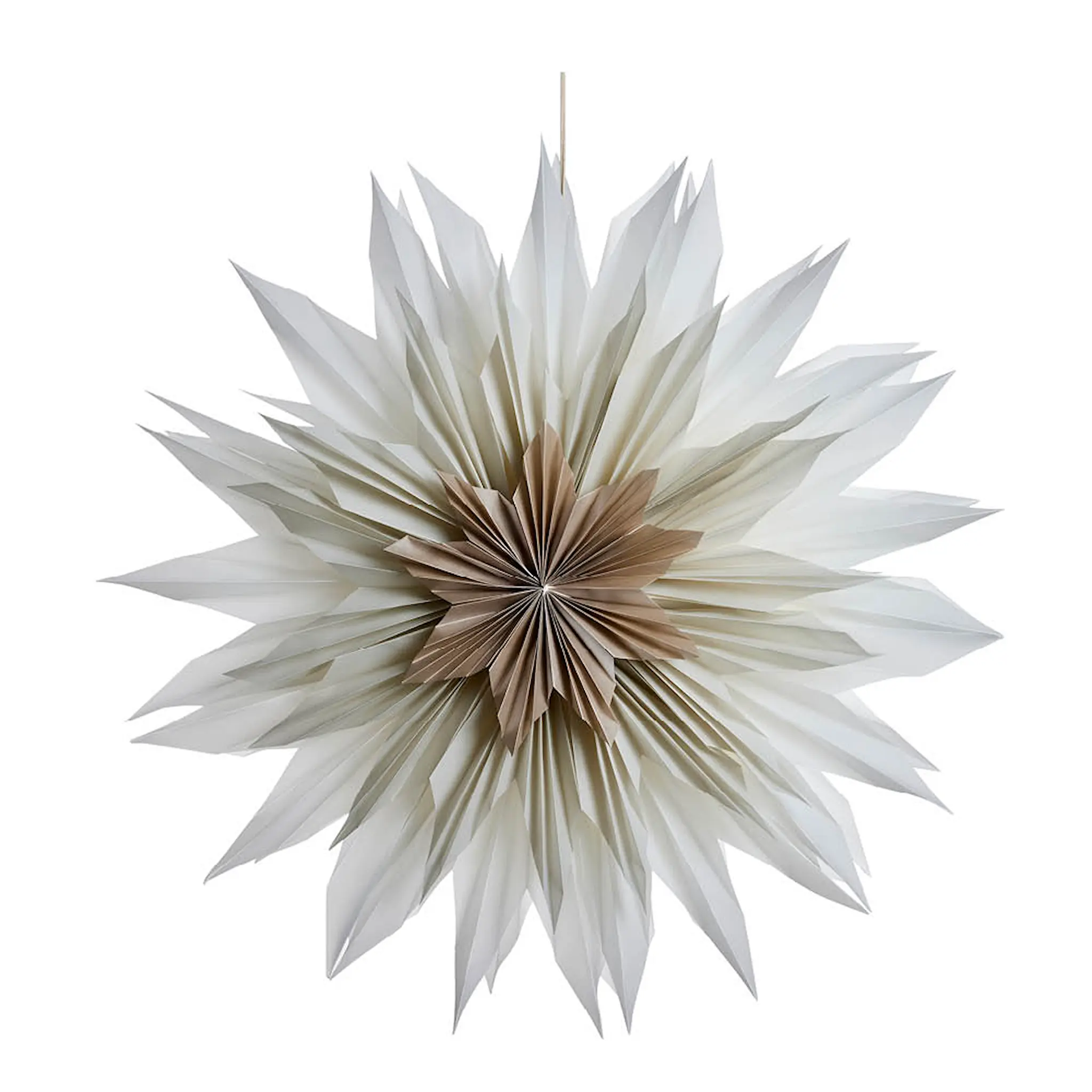 Lene Bjerre Palisia julstjärna 40 cm råvit