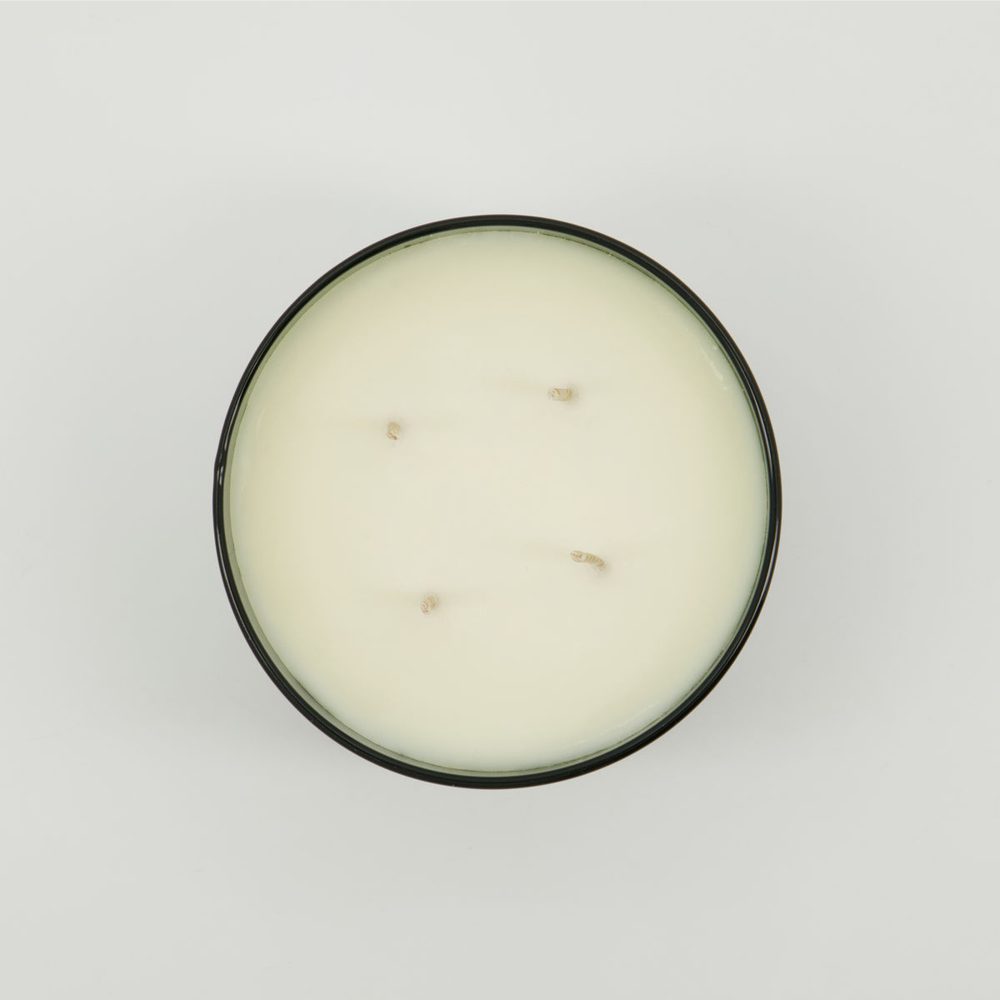 Meraki Doftljus oud leaf 7,5x10 cm grön