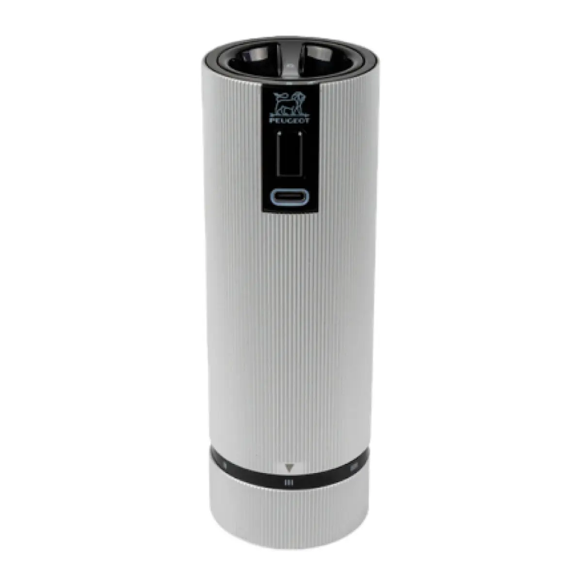 Peugeot Line Electric Zirlion elektrisk saltkvarn 15 cm Aluminium
