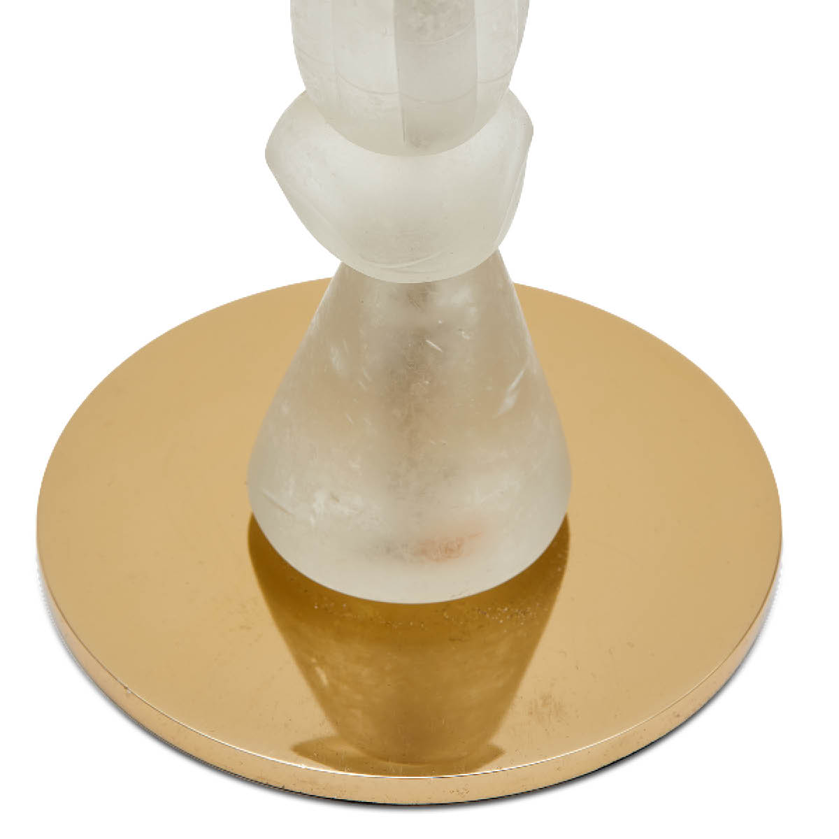 Pols Potten Beads ljusstake S 34 cm vit