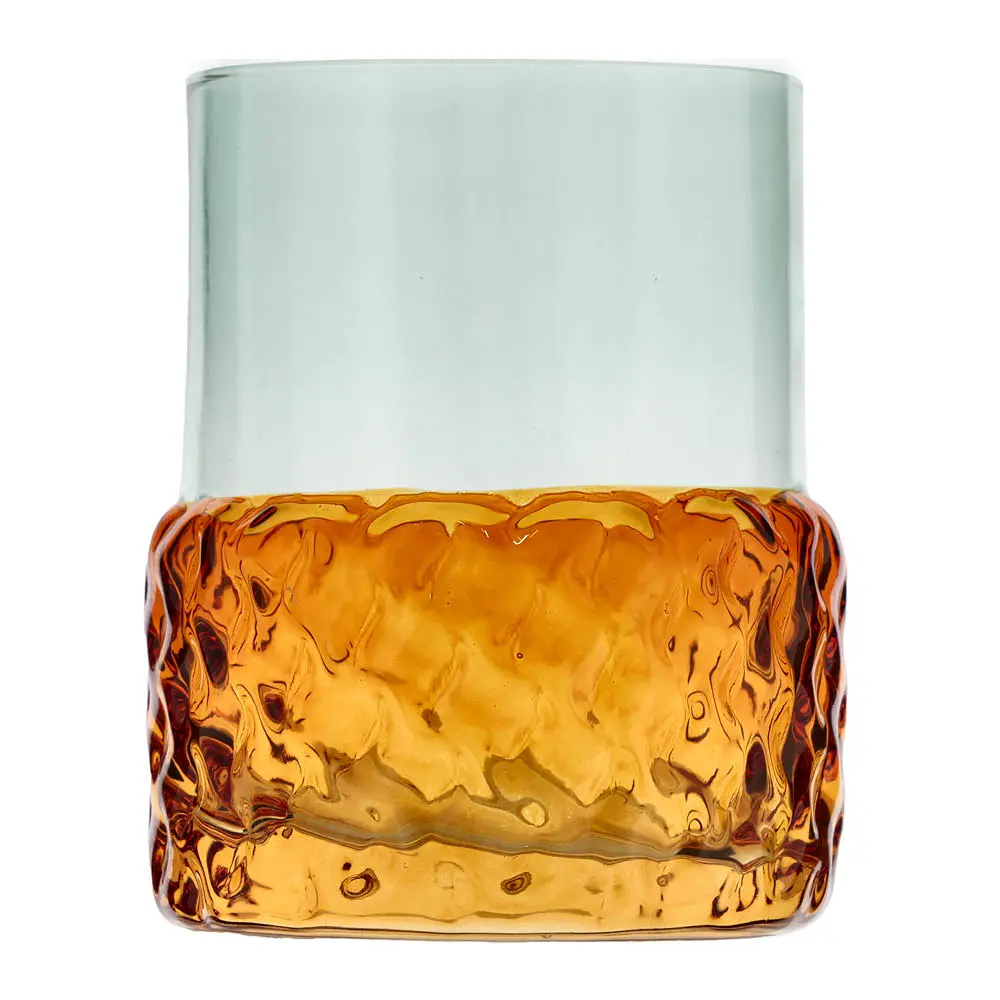 Styles Kynttilälyhty 7,7x10 cm Sininen/Meripihka