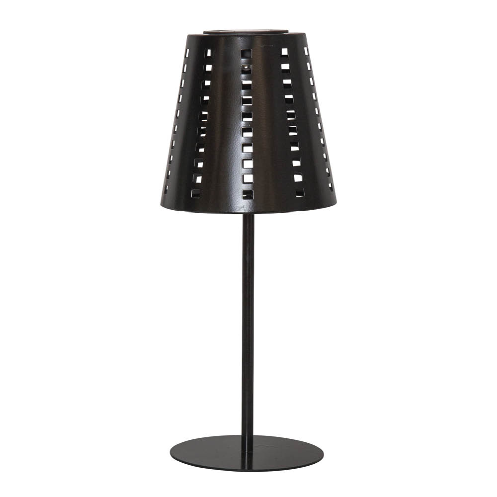 Star Trading - Sola aurinkokennopöytälamppu 482-72 35 cm musta