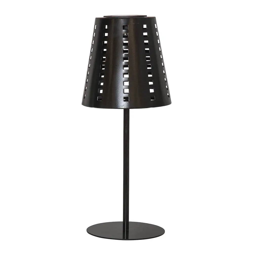 Sola aurinkokennopöytälamppu 482-72 35 cm musta