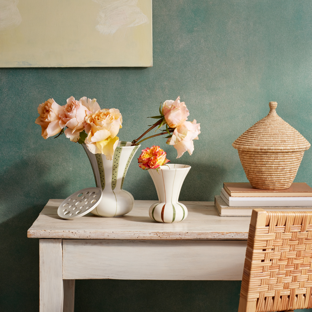 Kähler Signature Maljakko 20 cm Vihreä