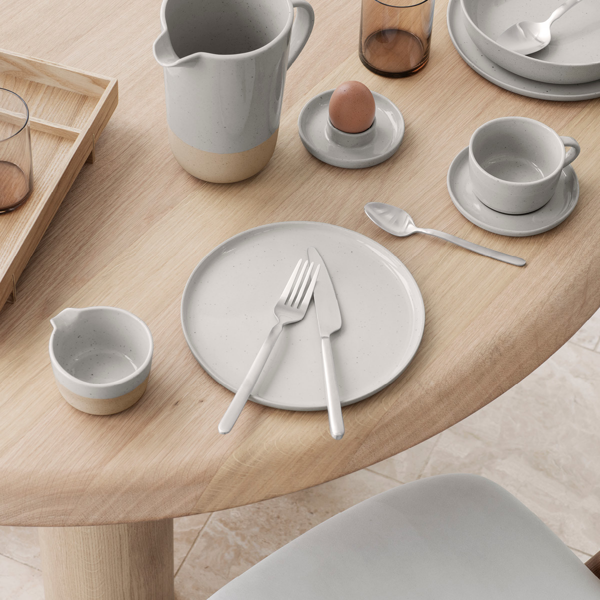 Blomus Stella Aterimet 16 osaa Matta ruostumaton teräs