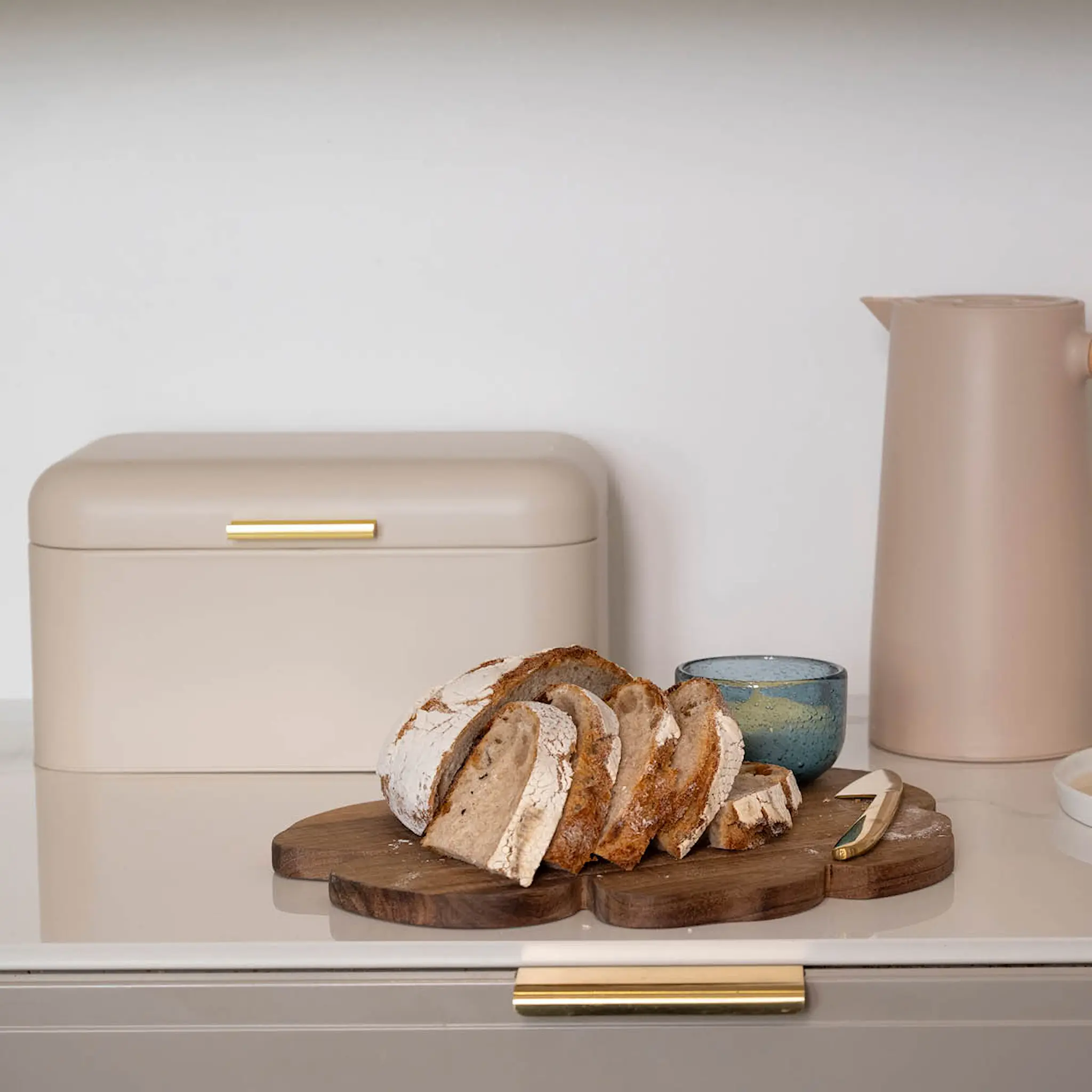 Maku Kitchen Life Brödlåda 30x19x16 cm beige