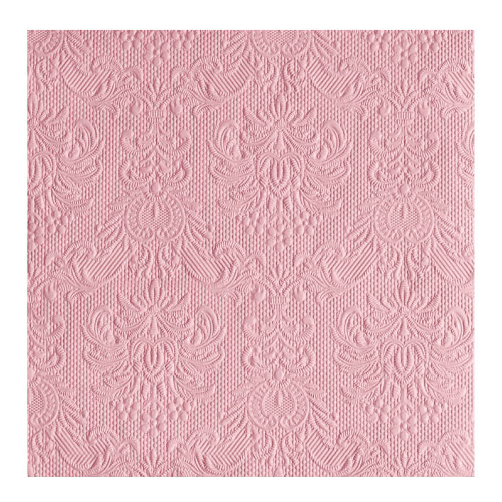 Ambiente Elegance Servetti 40x40 cm 15 kpl Pastel Rose