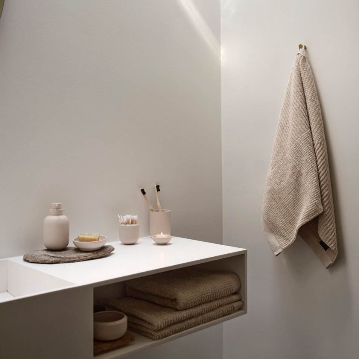 Zone Denmark Classic pyyhe 50x70 cm hiekka