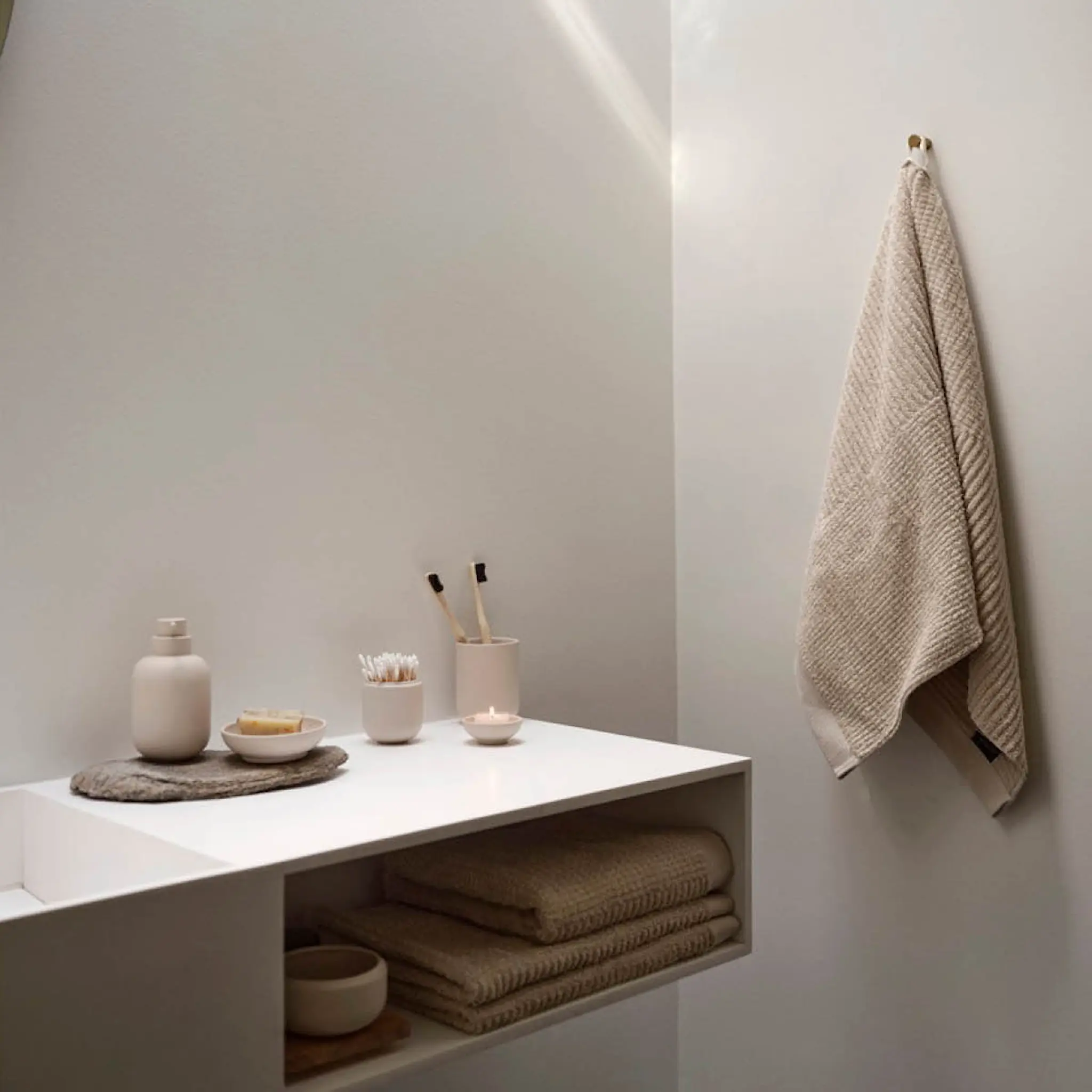 Zone Denmark Classic pyyhe 50x70 cm hiekka