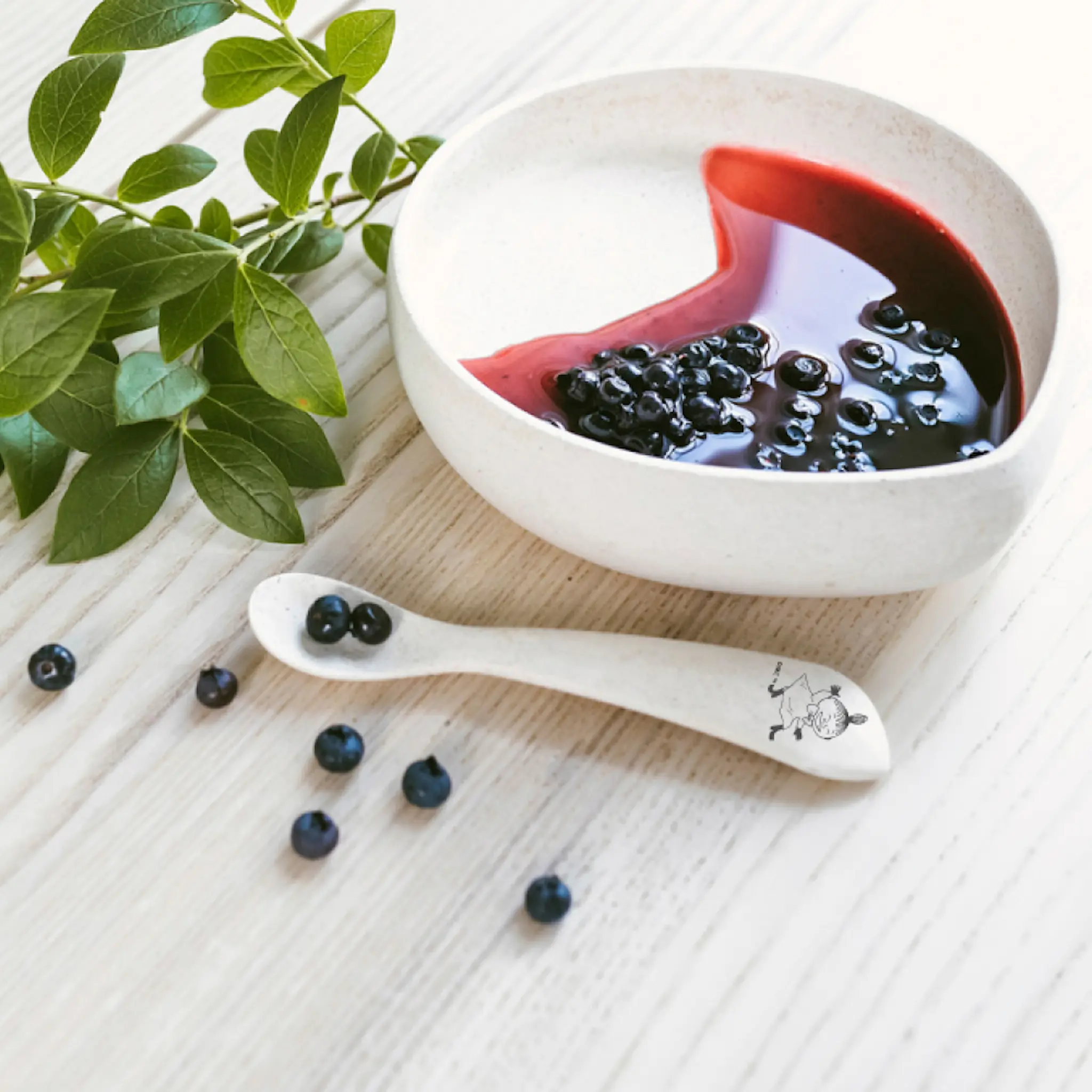 Skandino Mumin barnsked 14 cm Lilla My