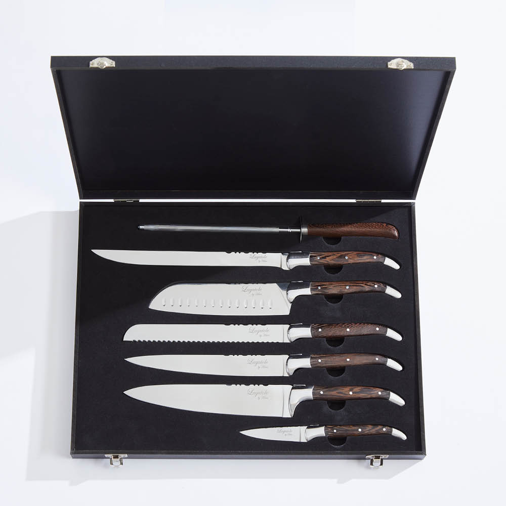 Laguiole by Hâws Knivsett wenge 7 deler