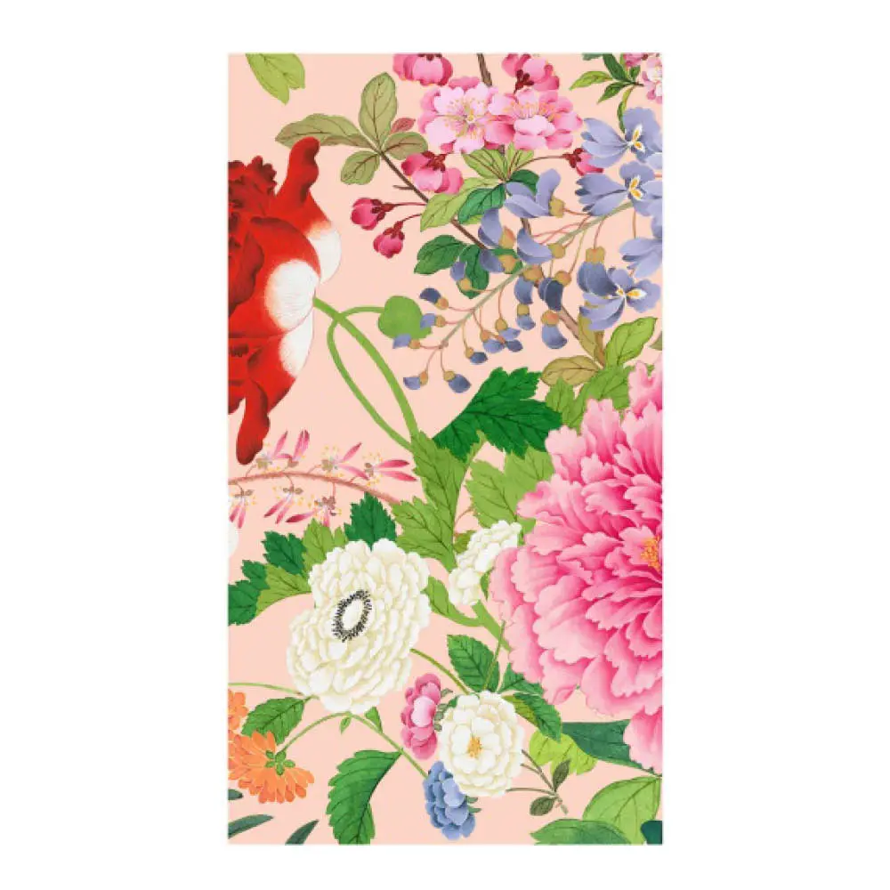A Profusion Of Flowers Servetti 40x22 cm 15 kpl simpukanvaaleanpunainen