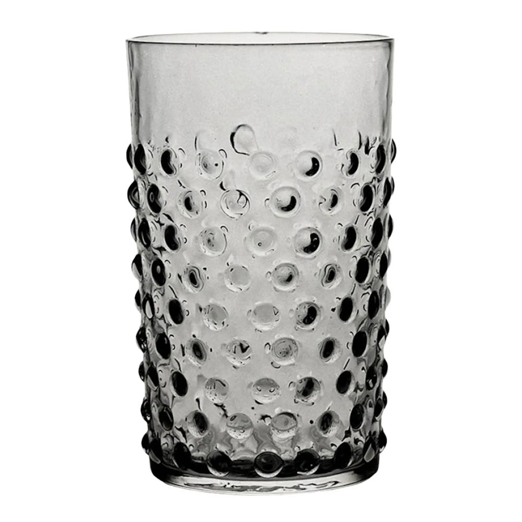 Klimchi Hobnail glass 20 cl grey smoke