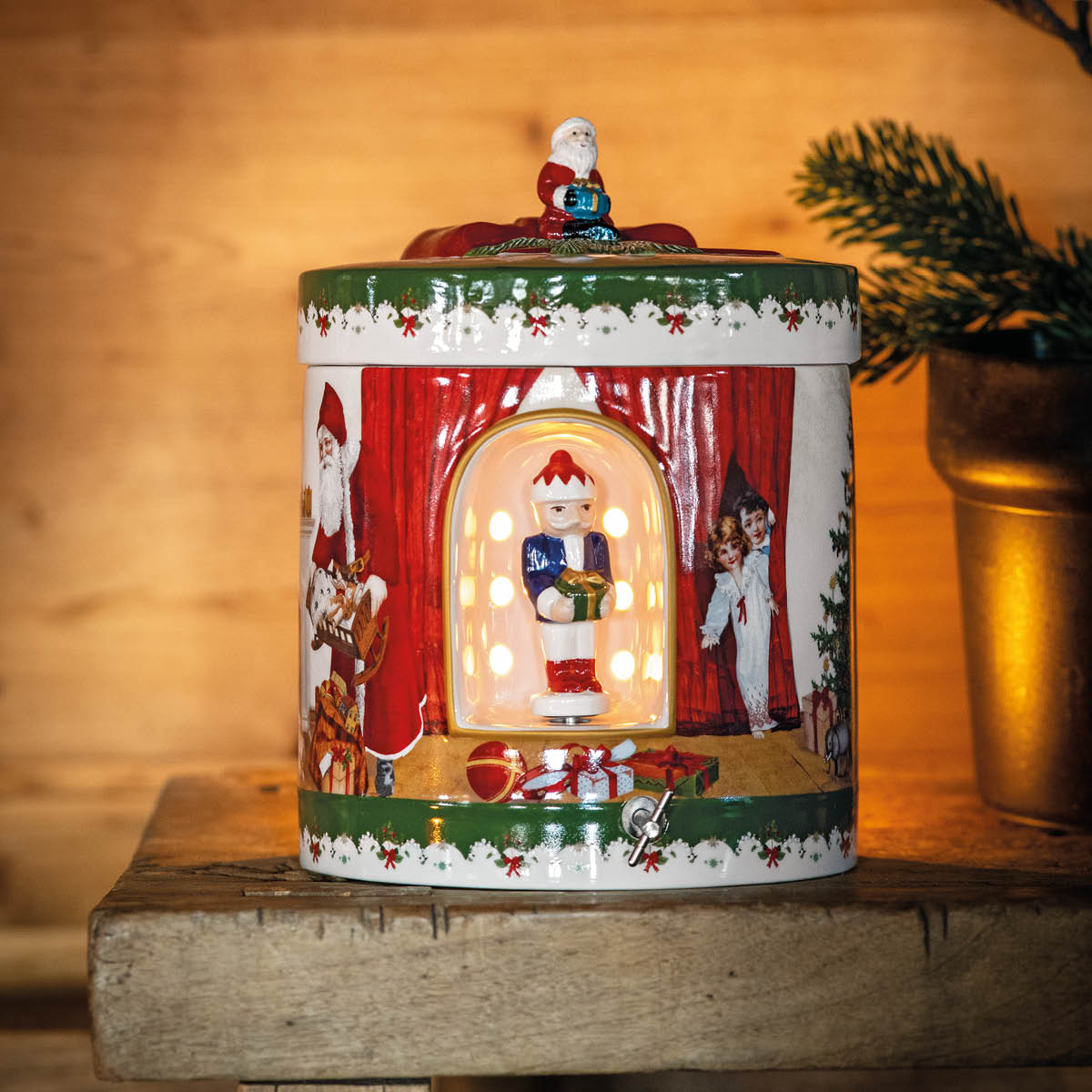 Villeroy & Boch Christmas Toy's gaveboks rund