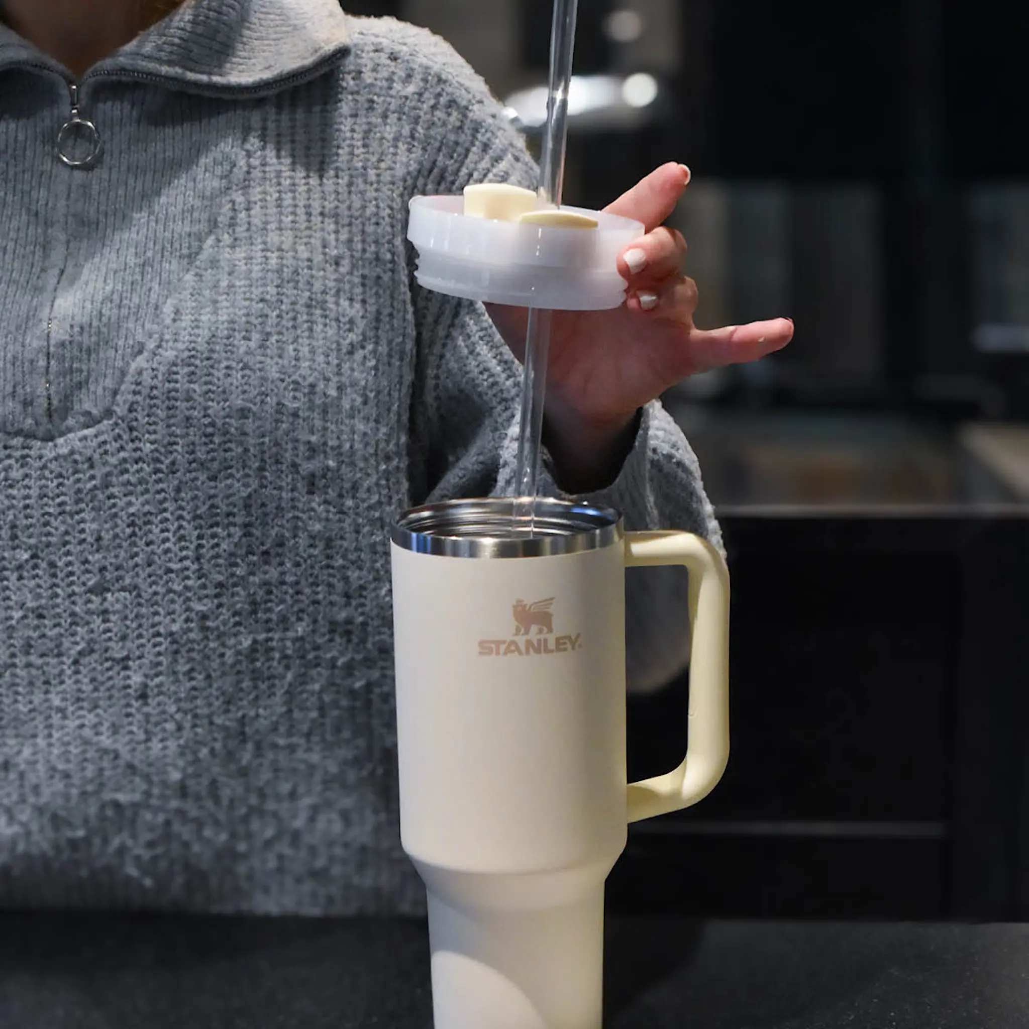 Stanley Quencher sugerør til Quencher 1,18L 4 stk klar