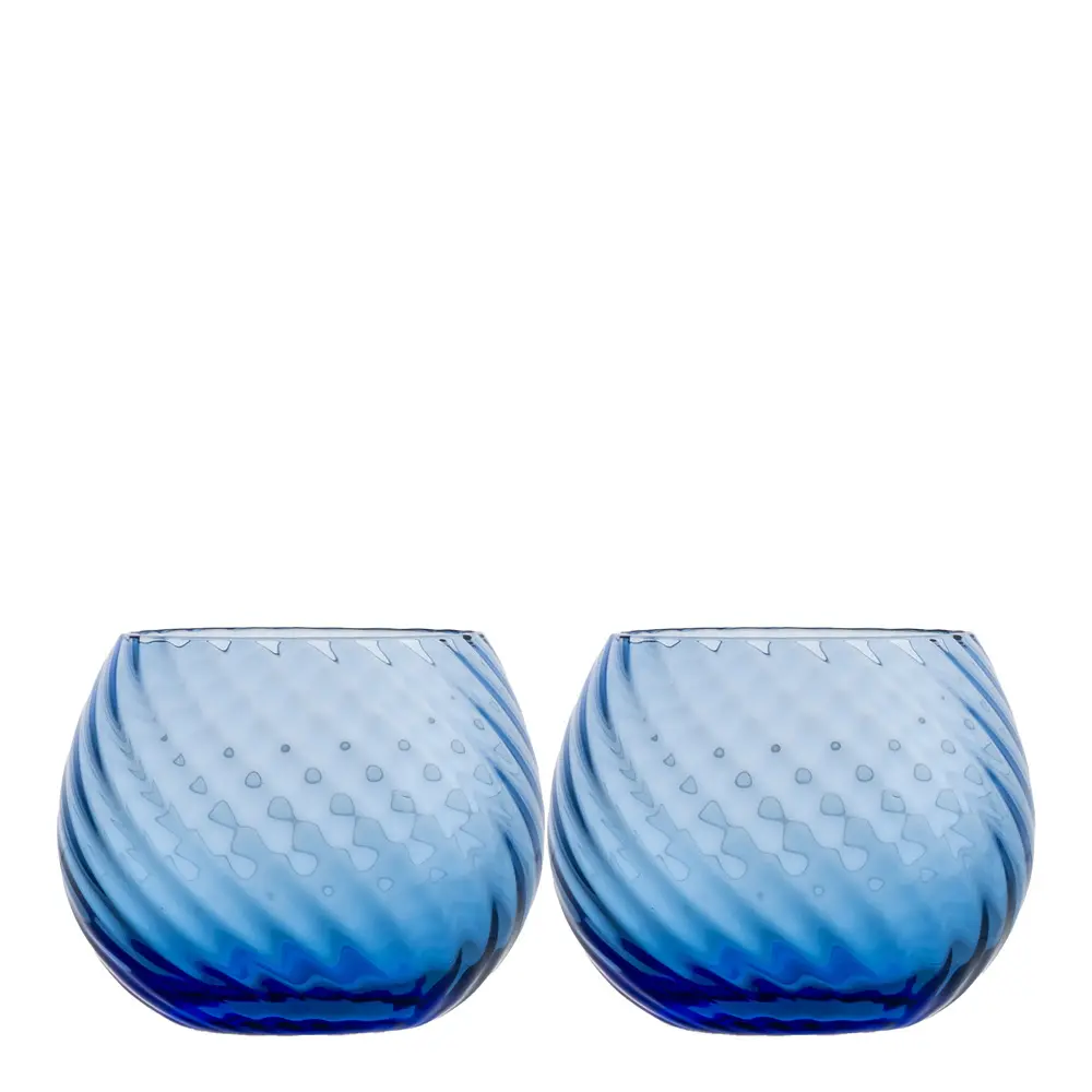 Opacity Juomalasi 22 cl 2 kpl Sininen