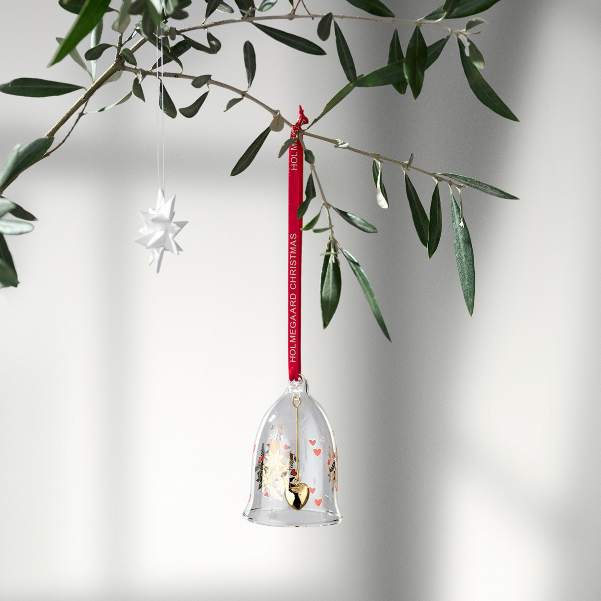 Holmegaard Ann-Sofi Romme Riippukoriste Joulukello 2024 8 cm
