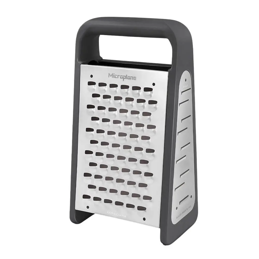 Professional rivjern Box Grater PureCut 5-i-1 mørk grå