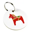 Nyckelring 5 cm Dalahäst