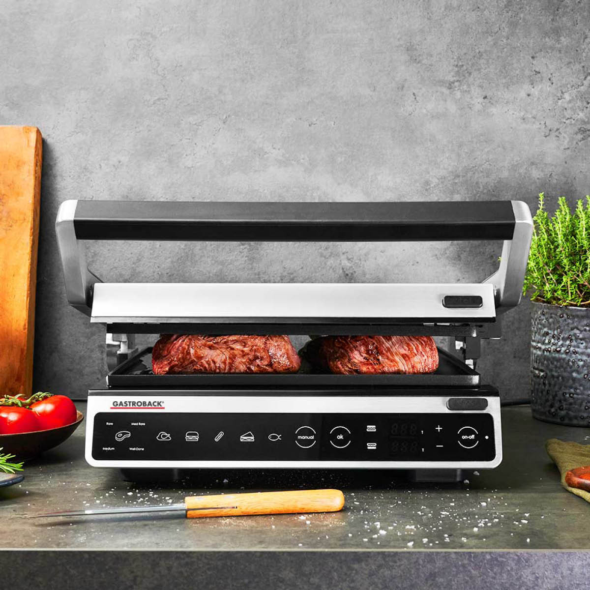 Gastroback Design kontaktgrill advanced smart 2000W