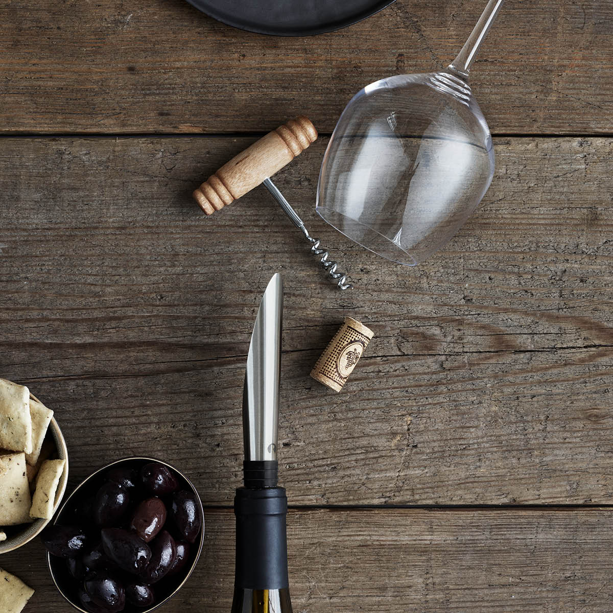 Rosendahl Ro Dekantoiva kaatonokka Musta/Teräs