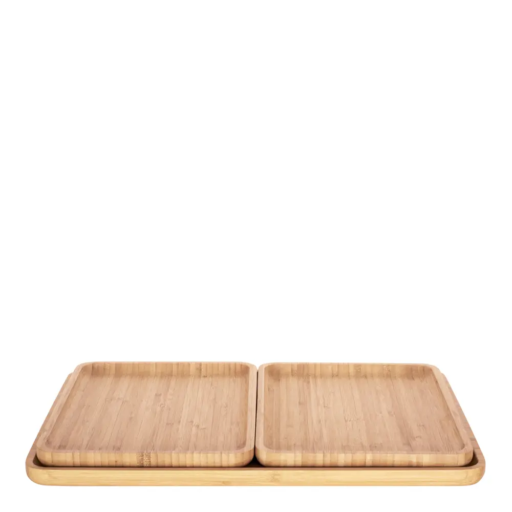 Puinen tarjotin 3 osaa Puinen