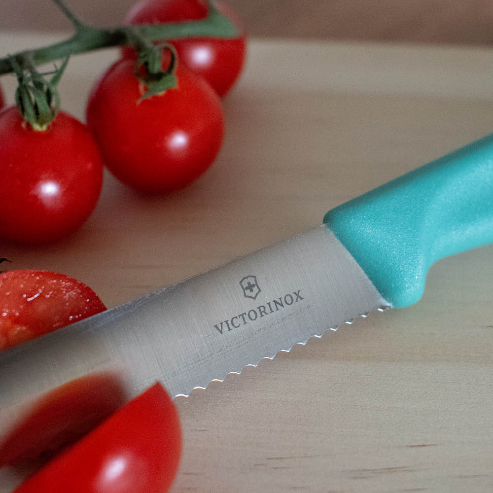 Victorinox Swiss Classic tomatkniv 11 cm lys grønn