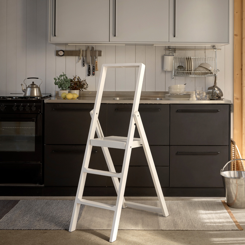 Design House Stockholm Step Stege 45x132 cm Mattlackad vit