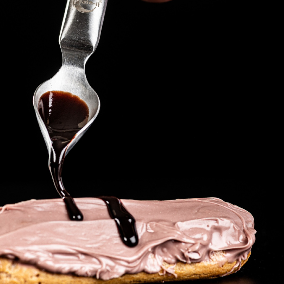 Plate It Dekorskje 27/20 cm 2 stk stål matt