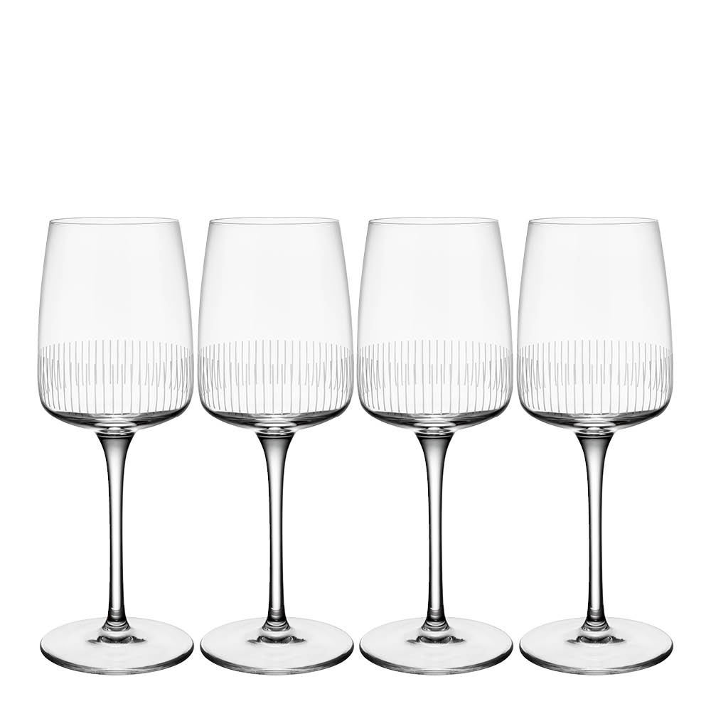 Villeroy & Boch - Afina Valkoviinilasi 12,5 cl 4 kpl Kirkas