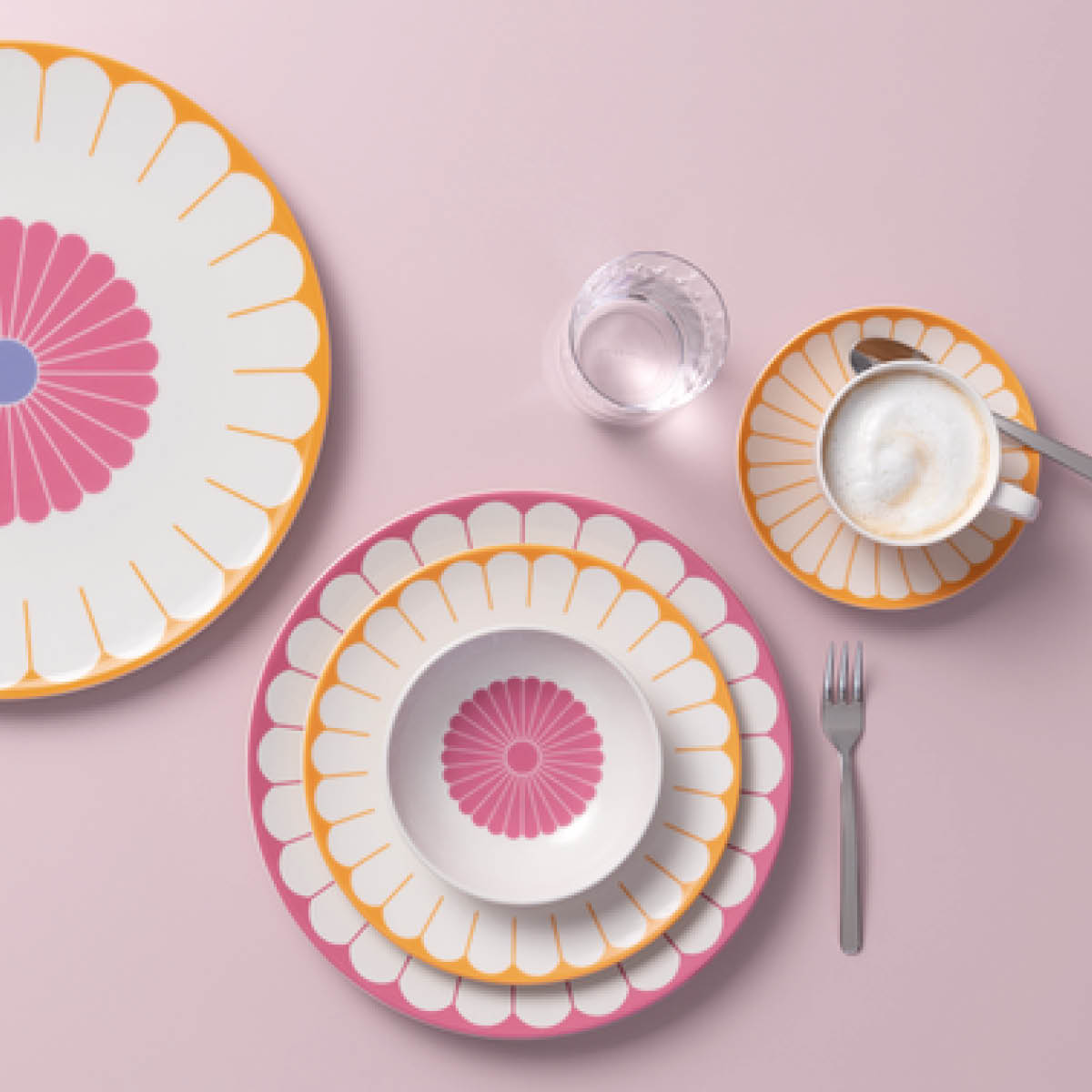 Villeroy & Boch Fleur soleil kaffekopp 16 cl gul