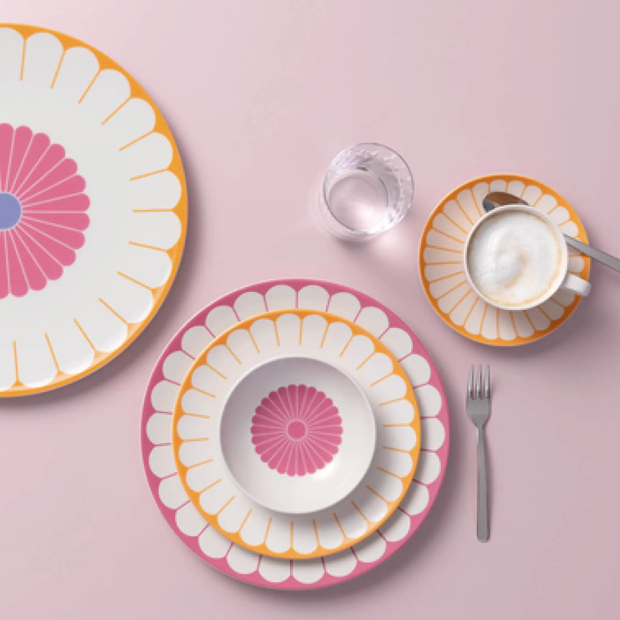 Villeroy & Boch Fleur soleil kaffekopp 16 cl gul